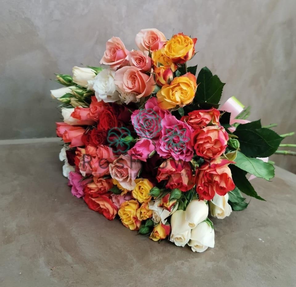 Букет цветов из: Розы в Тээли