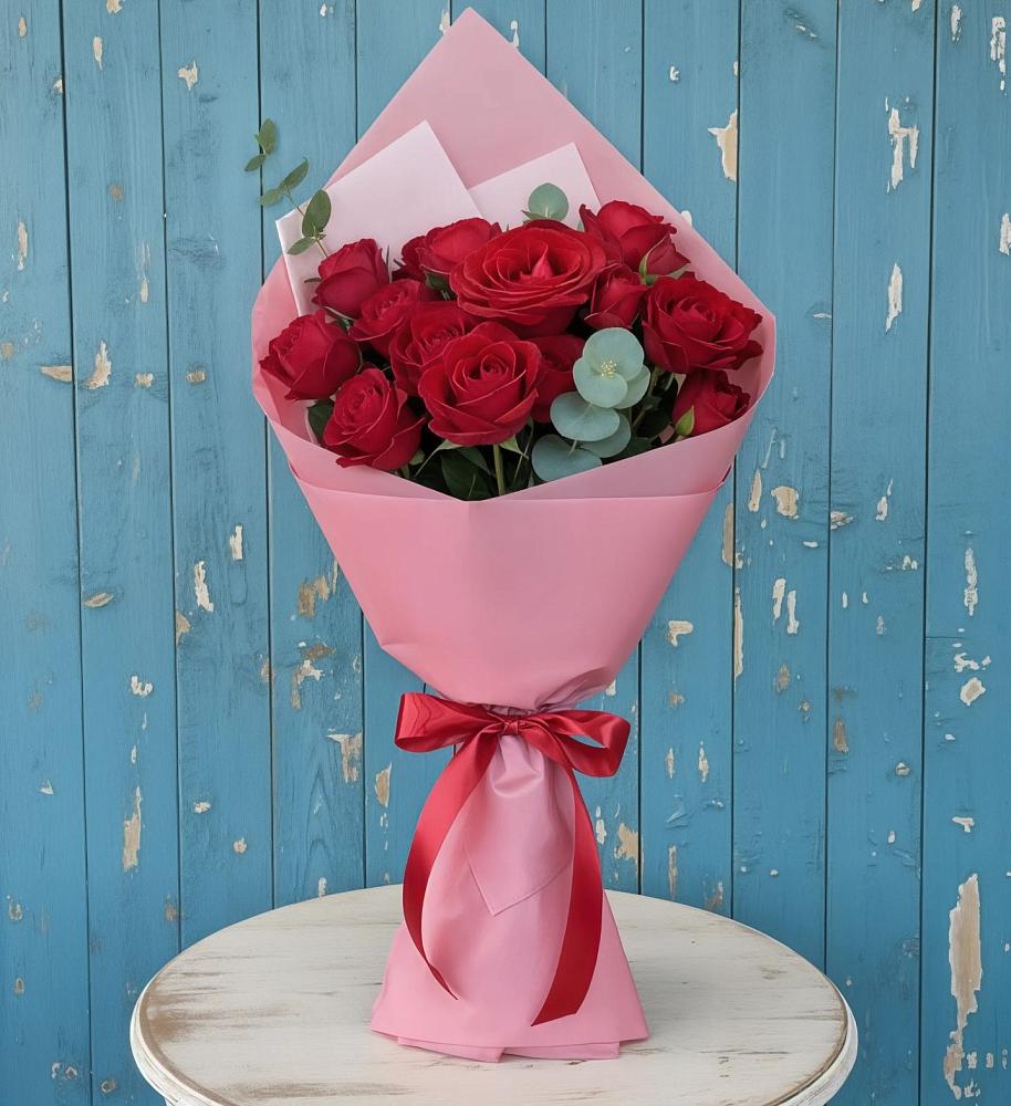 Букет цветов из: Розы в Тээли