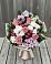 Букет цветов из: Альстромерии, Гвоздики, Розы и Хризантемы в Тээли