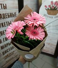 Букет цветов из:  Герберы #REPLACE_PRED# Тээли