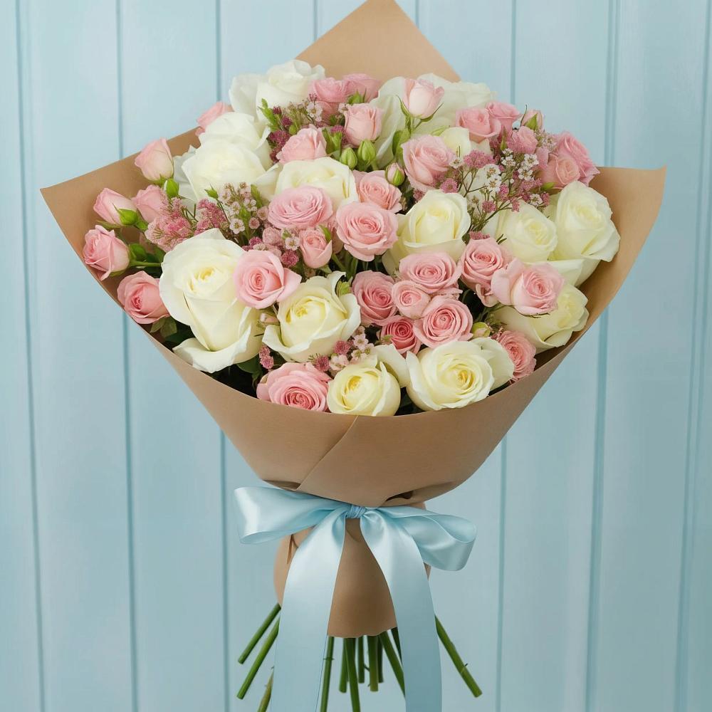 Букет цветов из: Розы в Тээли