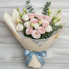 Букет цветов из:  Лизиантусы в Тээли