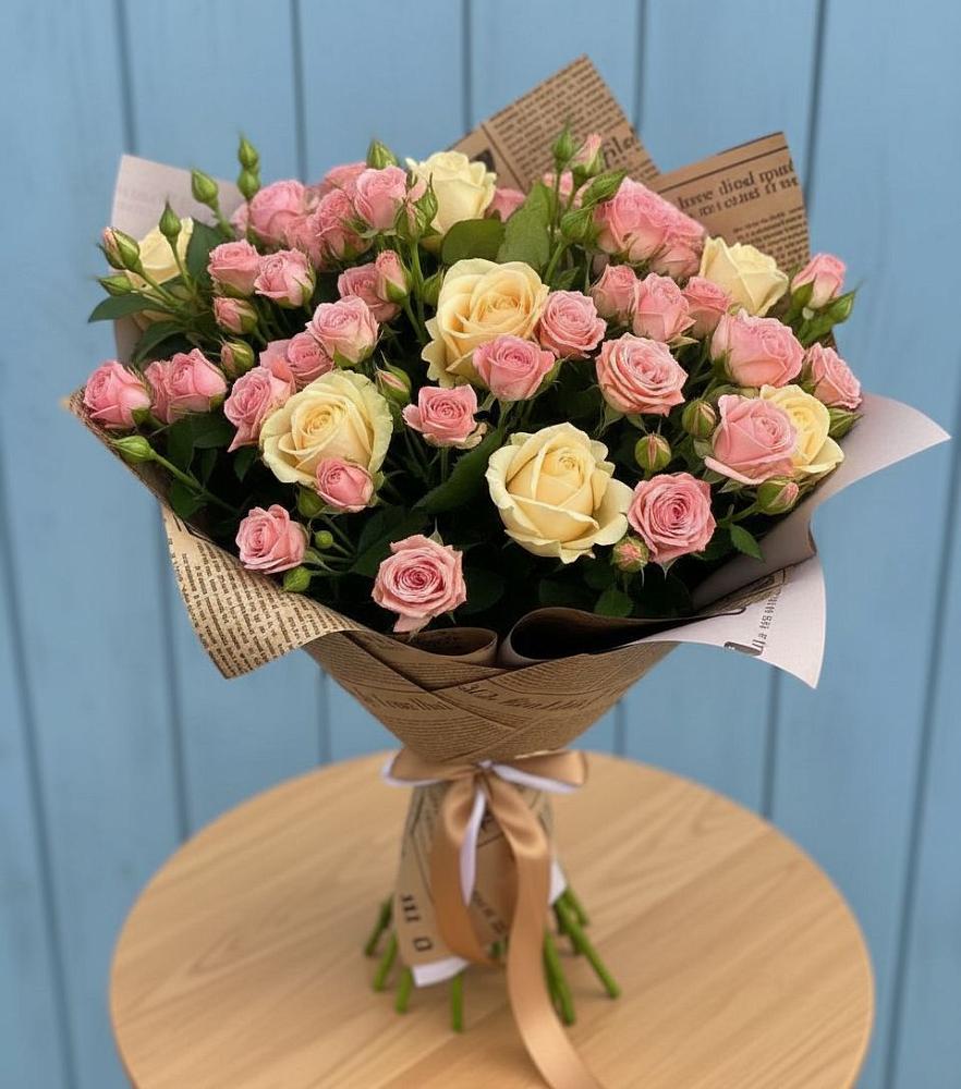 Букет цветов из: Розы в Тээли