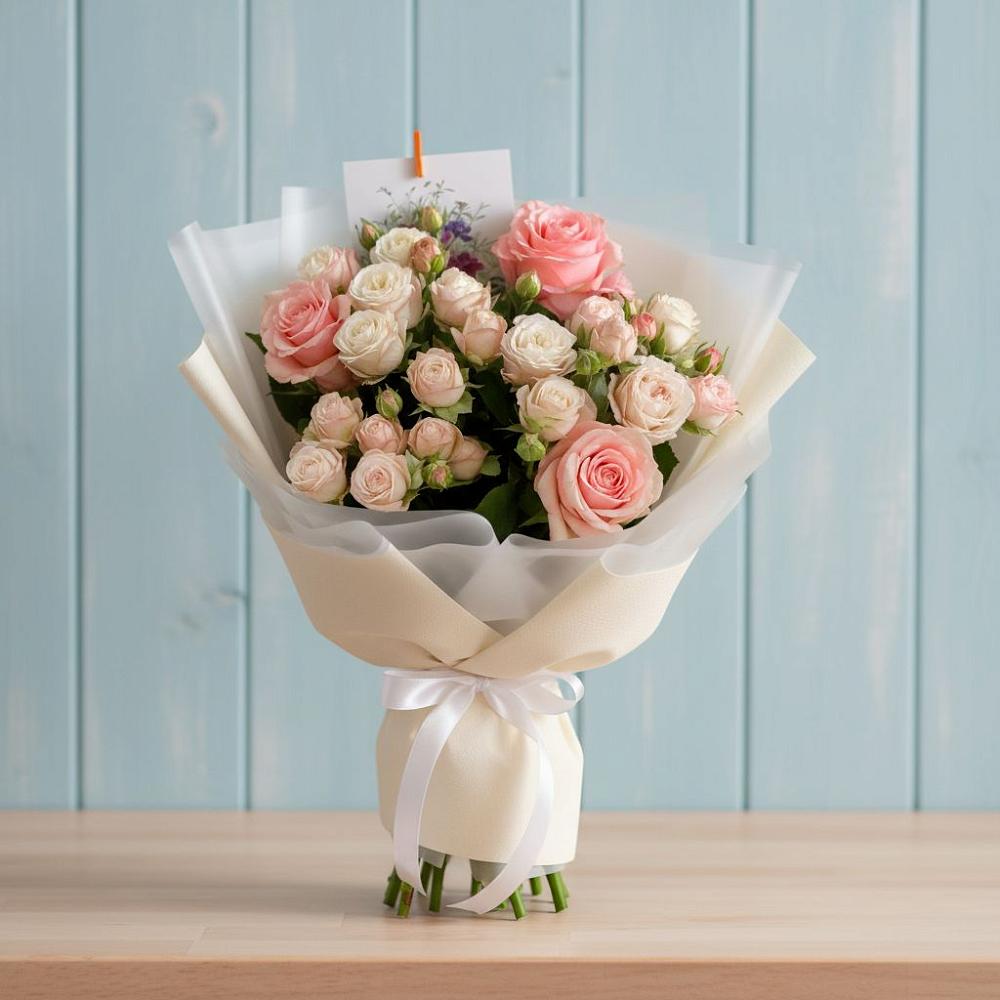 Букет цветов из: Розы в Тээли