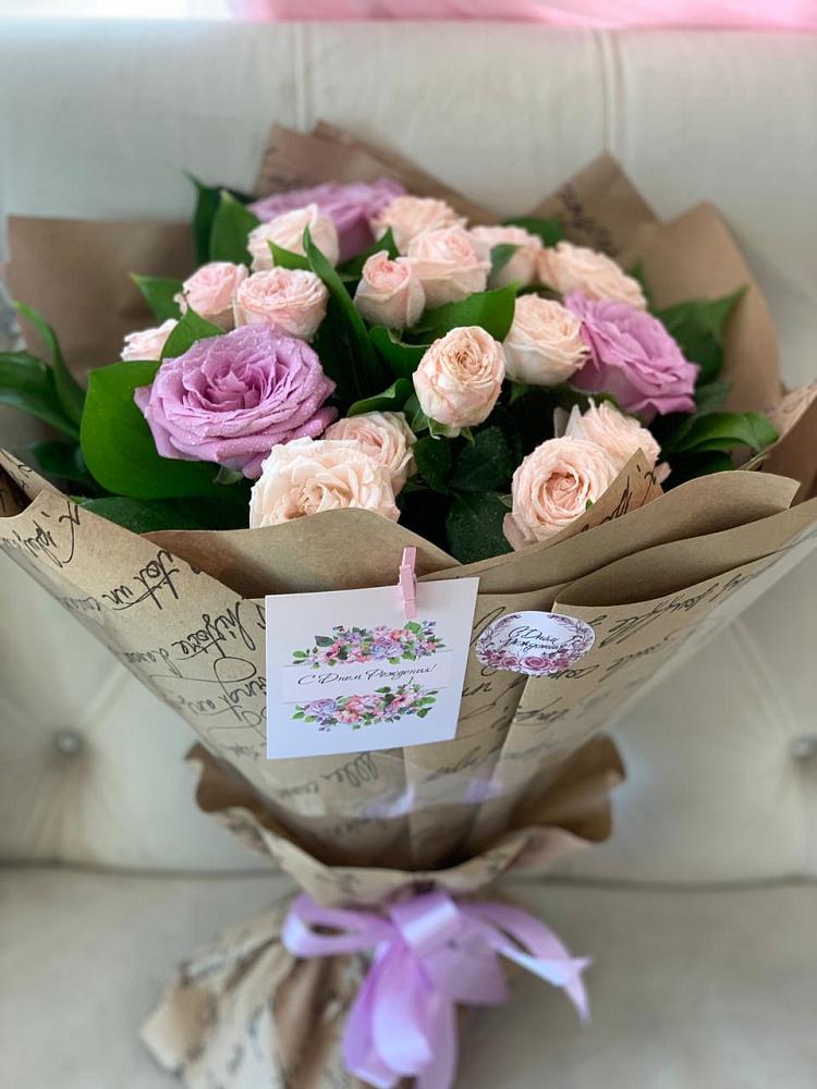 Букет цветов из: Розы в Тээли