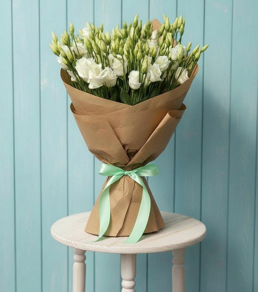 Букет цветов из: Лизиантусы в Тээли