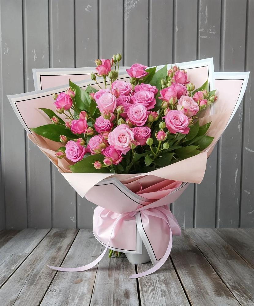 Букет Розовый кустик в Тээли