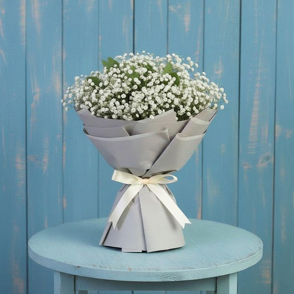 Букет цветов из: Гипсофила в Тээли