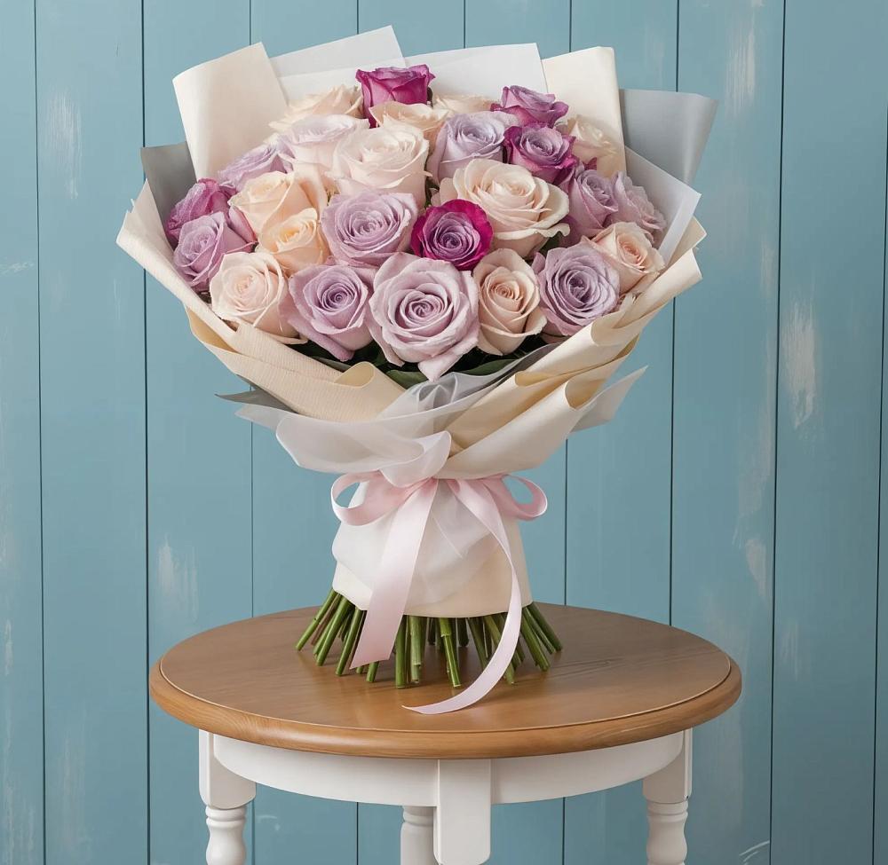 Букет цветов из: Розы в Тээли