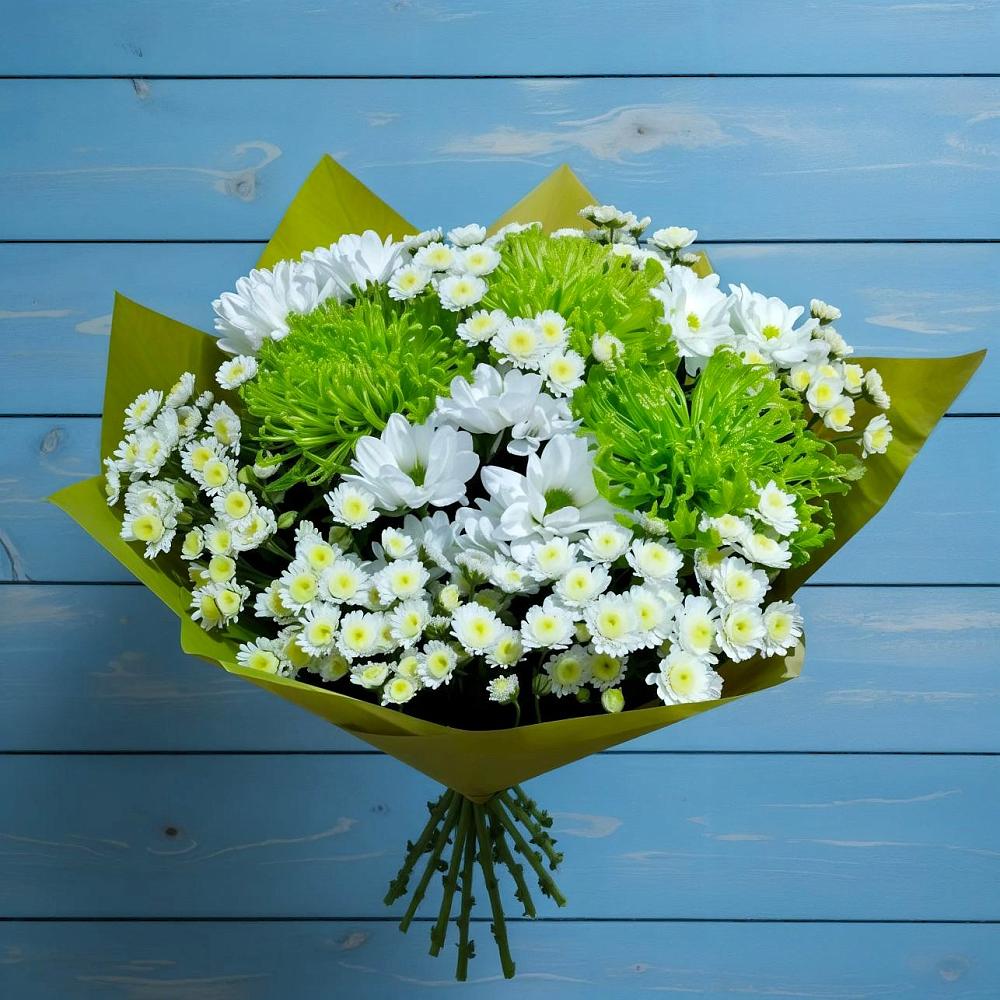 Букет цветов из: Хризантемы в Тээли