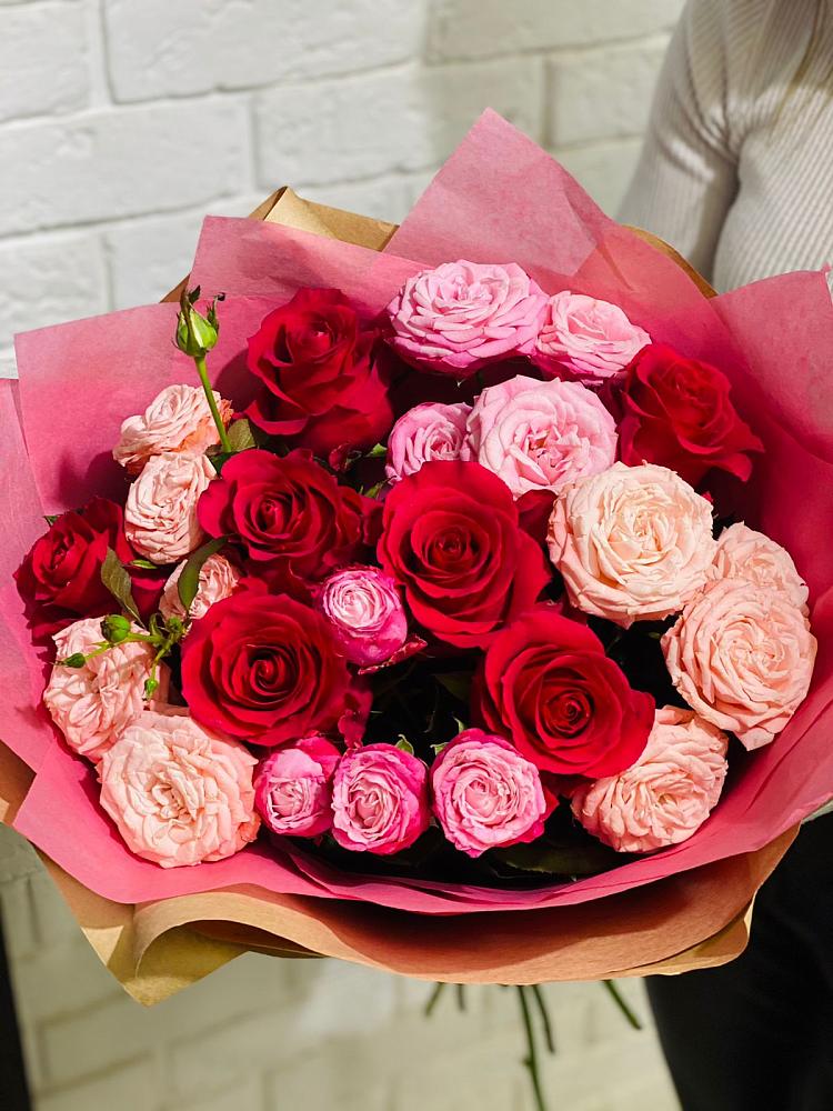 Букет цветов из: Розы в Тээли