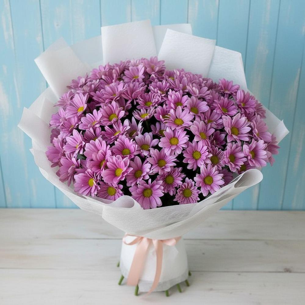 Букет цветов из: Хризантемы в Тээли
