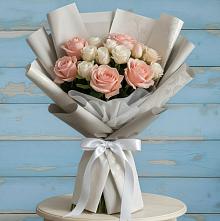 Букет цветов из:  Розы #REPLACE_PRED# Тээли