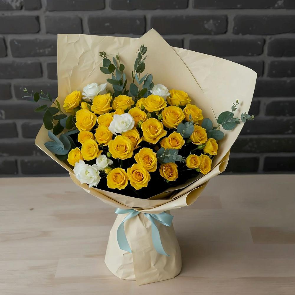 Букет цветов из: Розы в Тээли