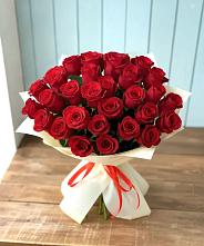 Букет 29 Красных роз #REPLACE_PRED# Тээли