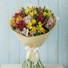 Букет цветов из:  Альстромерии в Тээли