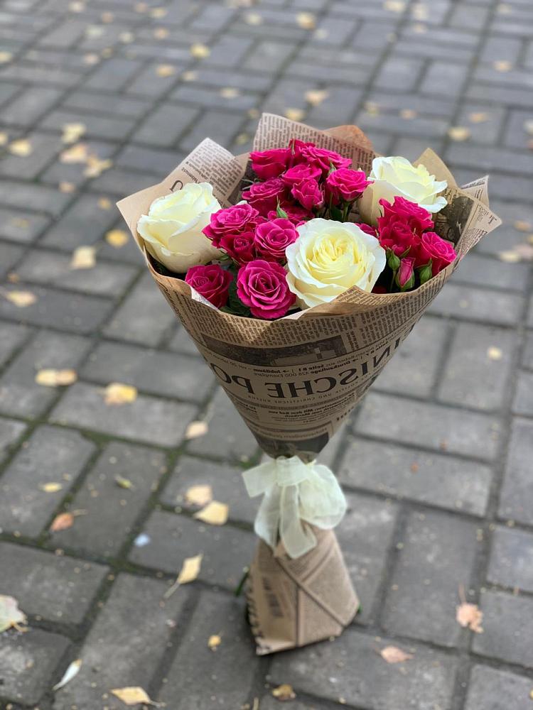 Букет цветов из: Розы в Тээли